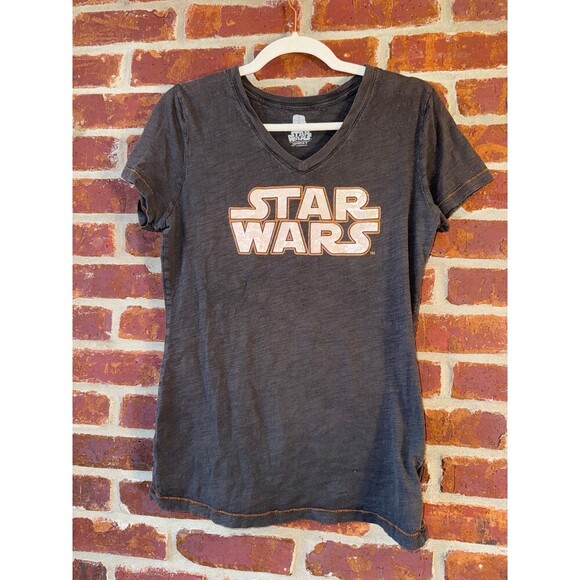Star Wars glitter tee‎ number 77 on back size large - Picture 1 of 7